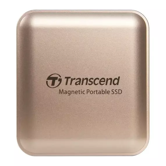 SSD portabil extern Transcend ESD420, 2 TB, Aur Roz (TS2TESD420G)