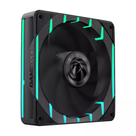 PC Case Fan GAMEMAX Tornado T12, 120mm, ARGB, 24 LED, 9 blades, PWM, 