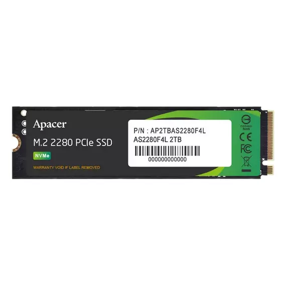 Unitate SSD Apacer AS2280F4L, 2048GB, AP2TBAS2280F4L-1