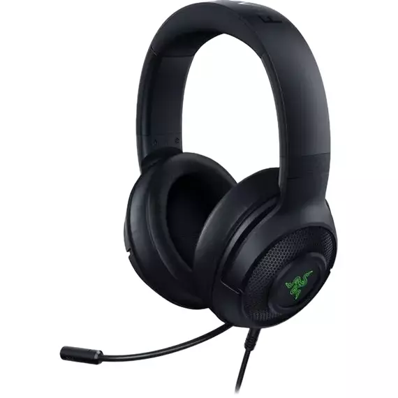 Căști gaming RAZER Kraken V3 X, USB, Negru