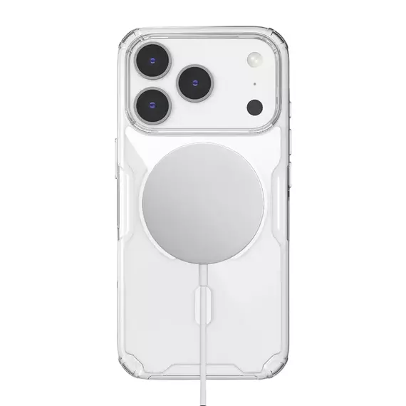 Husă Nillkin Nature Pro Magnetic pentru Apple iPhone 17 Pro Max, Transparent