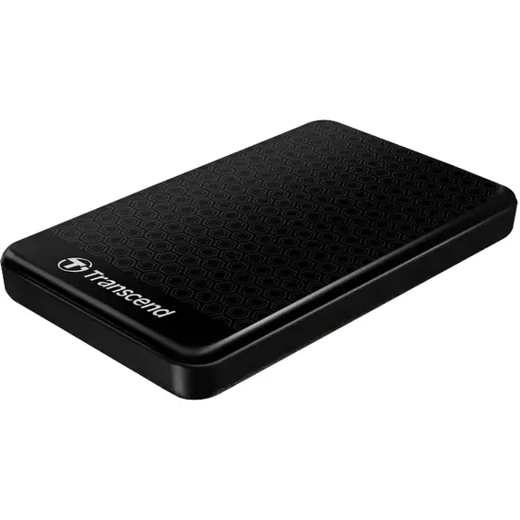 HDD portabil extern Transcend StoreJet 25A3, 1 TB, Negru (TS1TSJ25A3K)