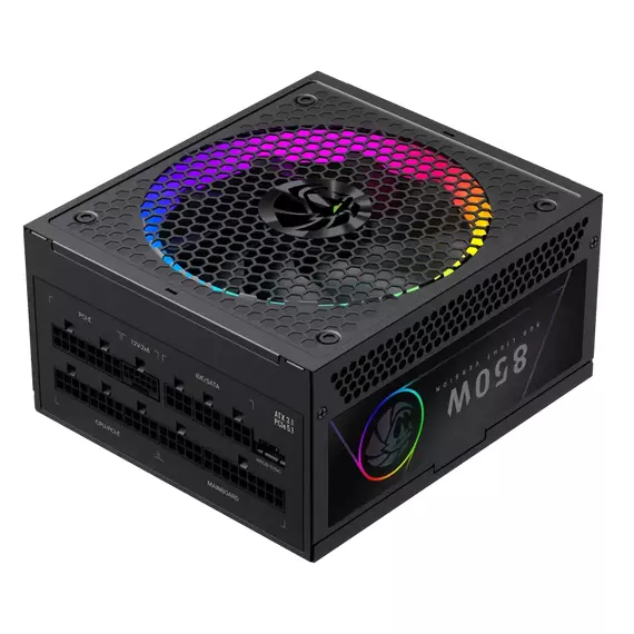 Sursă Alimentare PC Gamemax RGB-850G PRO, 850W, ATX, Complet modular
