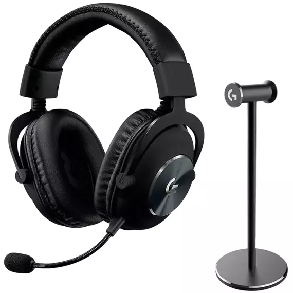 Căști gaming Logitech G Pro X 2 + Stand, Fără fir, Negru