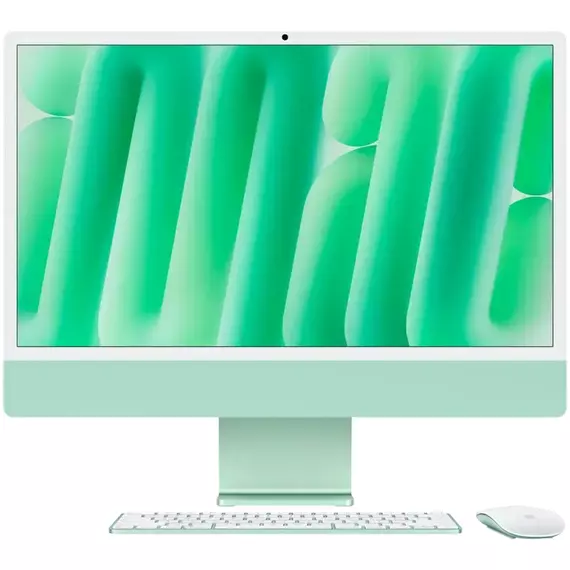 Computer All-in-One Apple iMac A3137, 24", M4 with 10-core CPU and 10-core GPU, 24GB/512GB, macOS Sequoia, Verde