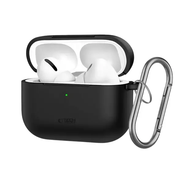 Husă pentru Airpods Tech Protect Hook Apple Airpods Pro 3, Negru