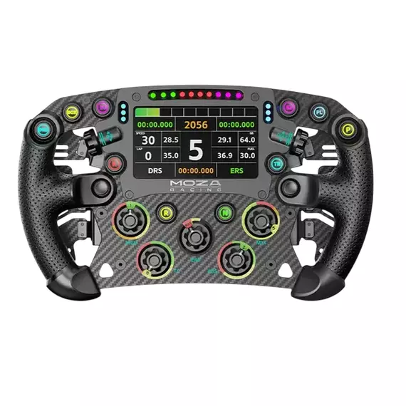 Volan Gaming MOZA FSR V2 Formula Wheel, Negru