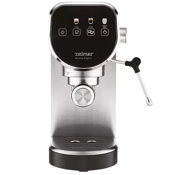 Cafetiera manuala Zelmer ZCM7300, 1360W, Oțel inoxidabil