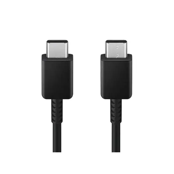 Cablu încărcare și sincronizare Samsung USB-C to USB-C Cable 3A, USB Type-C/USB Type-C, 1,8m, Negru