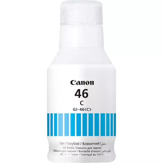Cartuș de cerneală Canon GI-46, 135ml, Cyan