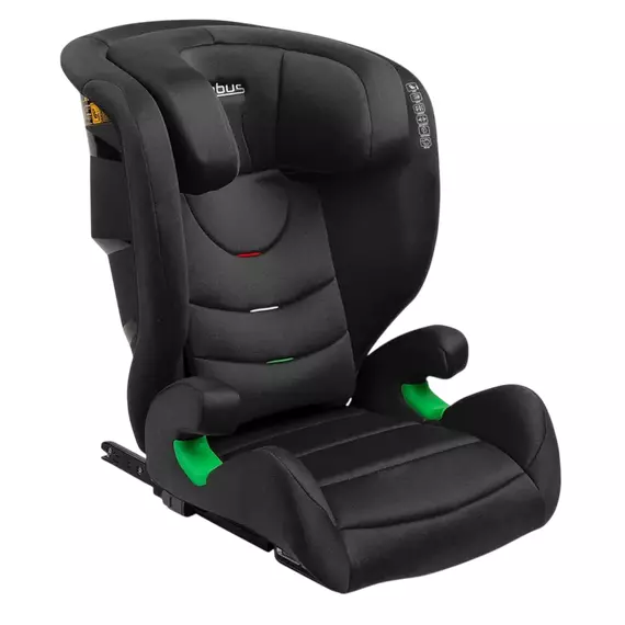 Scaun auto Caretero Nimbus, Grupa 2/3 (15-36 kg), Negru