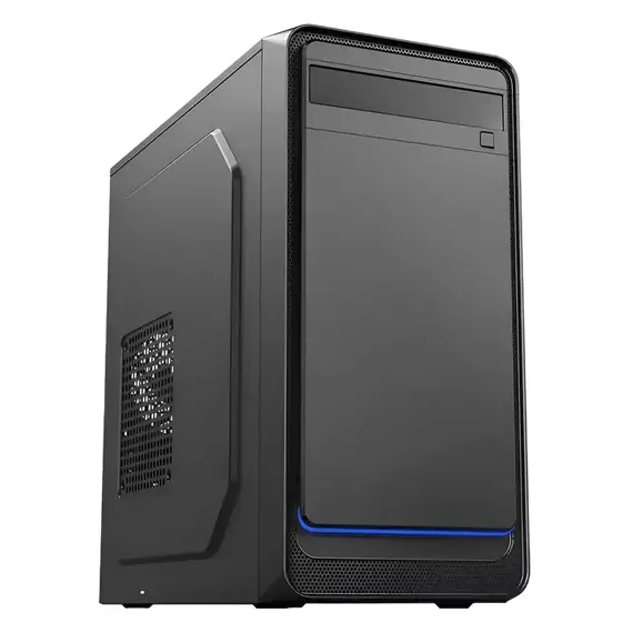 Carcasă PC Sohoo 6503BK, Micro-ATX, ATX, Negru