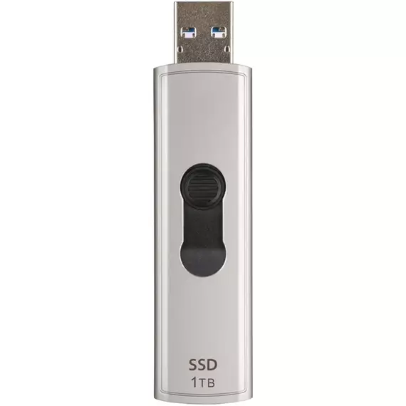 SSD portabil extern Transcend ESD320A, 1 TB, Gri (TS1TESD320A)