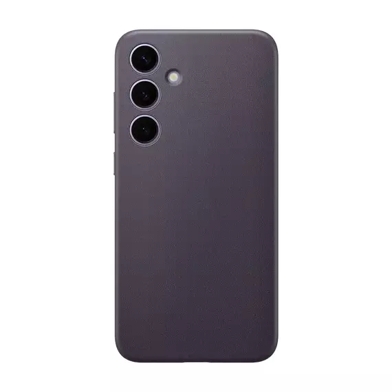 Husă Samsung Vegan Leather Case Galaxy S24+, Violet Întunecat