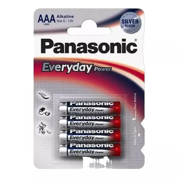 Baterii Panasonic LR03REE, AAA, 4buc.