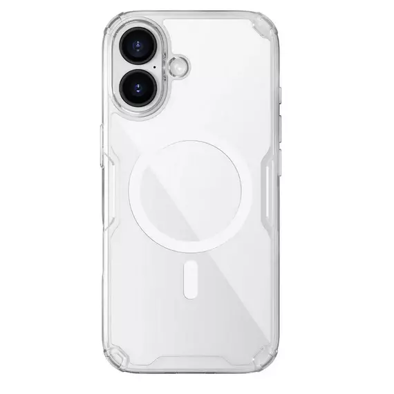 Husă Nillkin Nature Pro Magnetic pentru Apple iPhone 17, Transparent