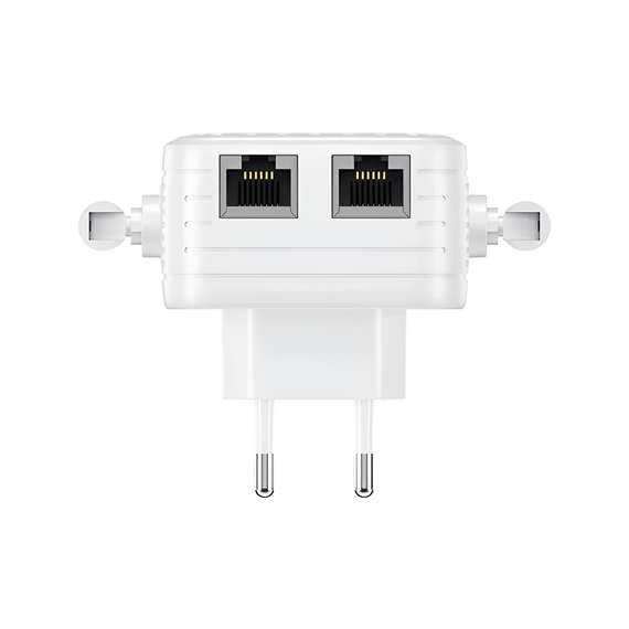 BAVIN Wi-Fi Signal Booster 1200Mbps, Dual Band (2.4G + 5G), 4 External Antennas, AP/Repeater Mode, White, 2 image