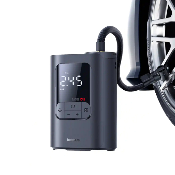 Baseus Mini Inflator Cordless, 22-Cylinder, GoTrip VA1 Super, Cosmic Black, 2 image