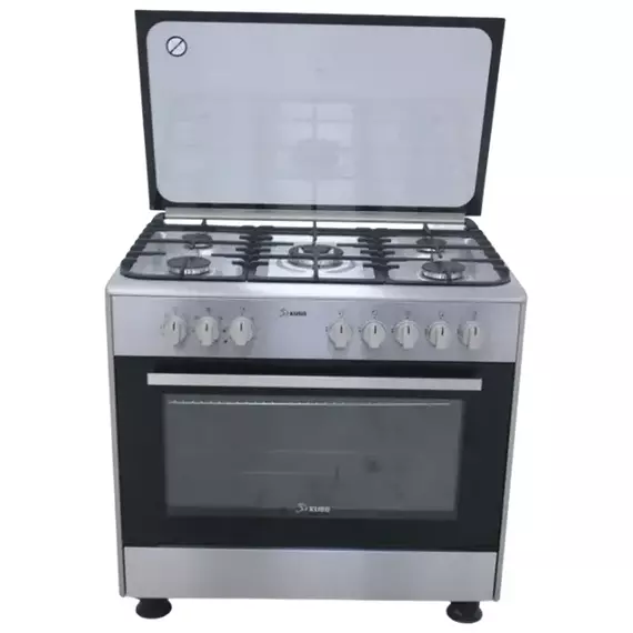 Aragaz Mixt KUBB FF9506GAZH, Oțel inoxidabil