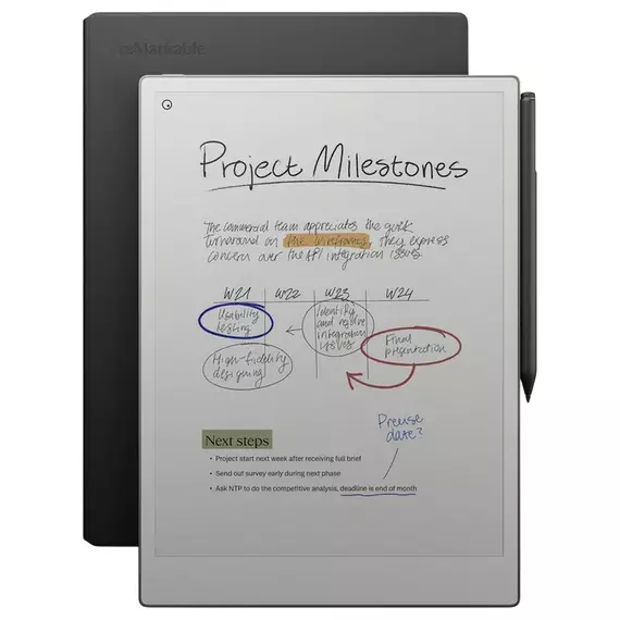 eBook Reader reMarkable Paper Pro - Book Folio Premium, Negru
