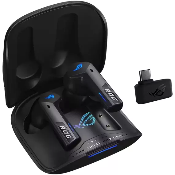 Căști pentru telefoane mobile ASUS ROG Cetra SpeedNova, Fără fir, Negru