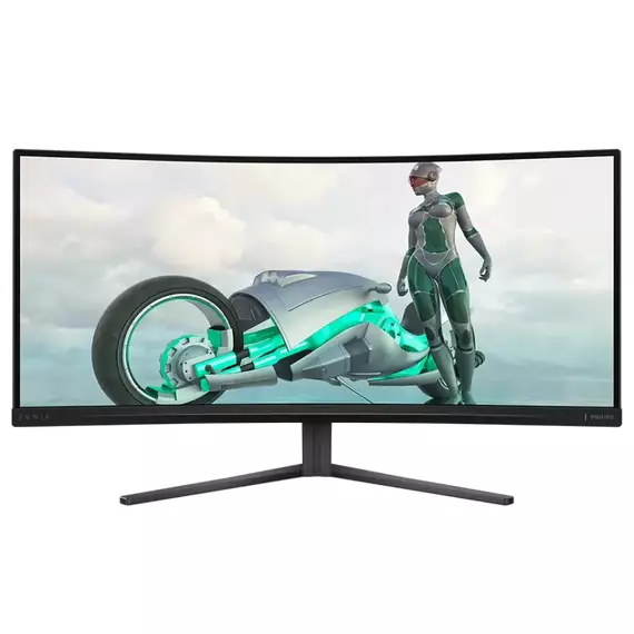 34" Monitor Gaming Philips 34M2C3500L, VA 3440x1440 WQHD, Negru