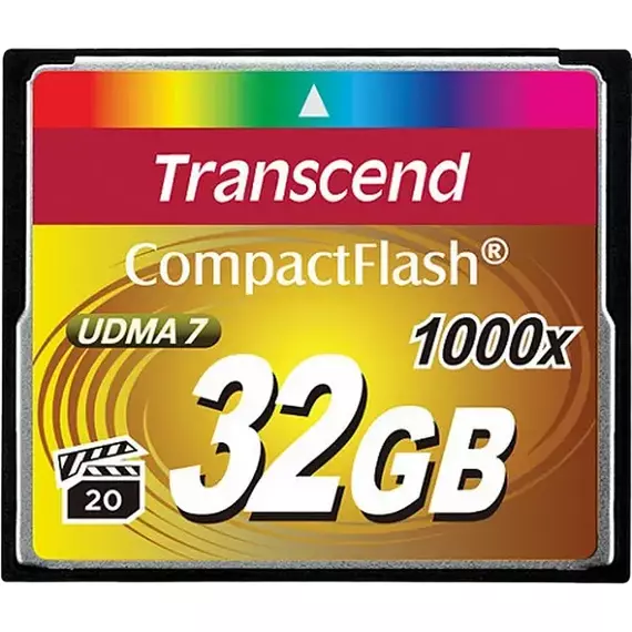 Card de Memorie Transcend CompactFlash 1000, 32GB (TS32GCF1000)