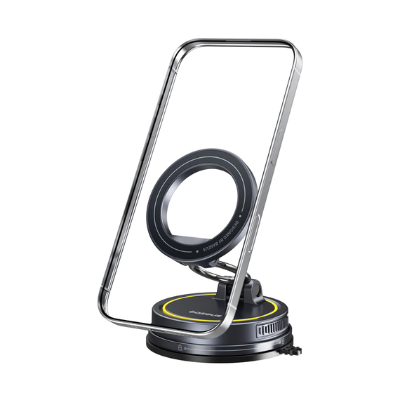 Baseus Car Mount Suction Cup Veersion, VC2 Flex Magnetic, Cosmic Black, 2 image