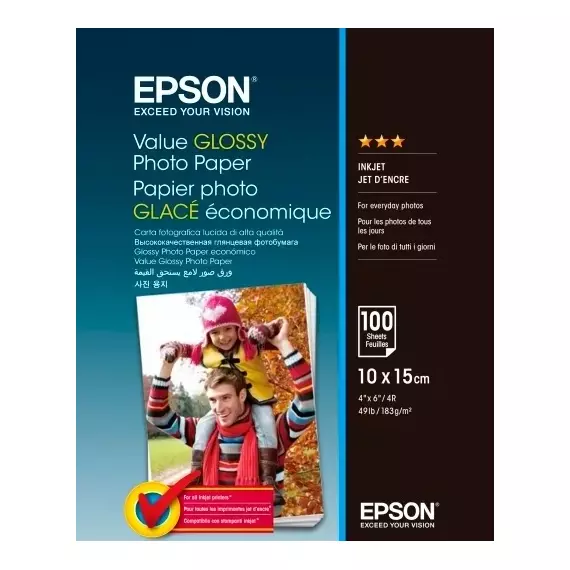 Hârtie fotograficăEpson Value Glossy, А6