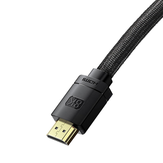 Baseus Cable HDMI to HDMI, V1.4, High Speed, 8K@60Hz 3M, High Definition Series, Black, 2 image