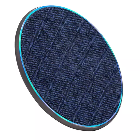 Încărcător wireless RivaCase VA4915 BL3, 10W, Albastru