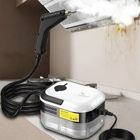 Balashov High-Pressure Steam Cleaner 1500W 3 Bar 120°C, Black, 2 image