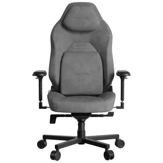 Scaun Gaming HATOR Arc 3 S, Velur, Gri