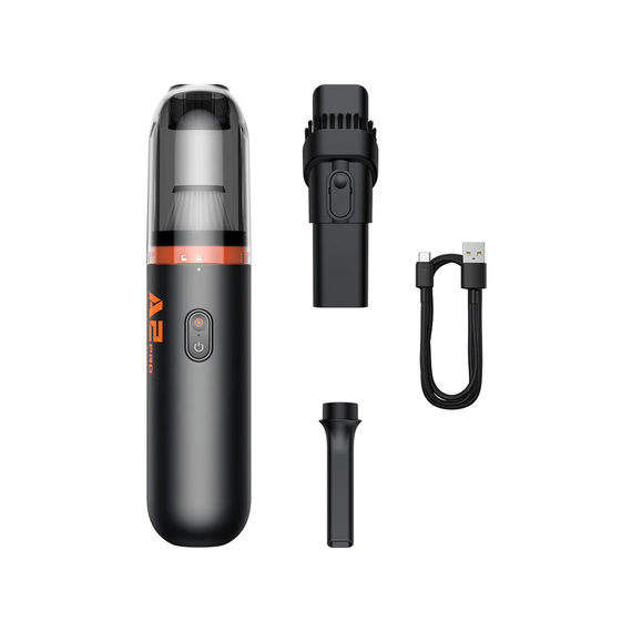Baseus Car Vacuum Cleaner A2 Pro (80W, 6000Pa,Type-C), Black, 3 image