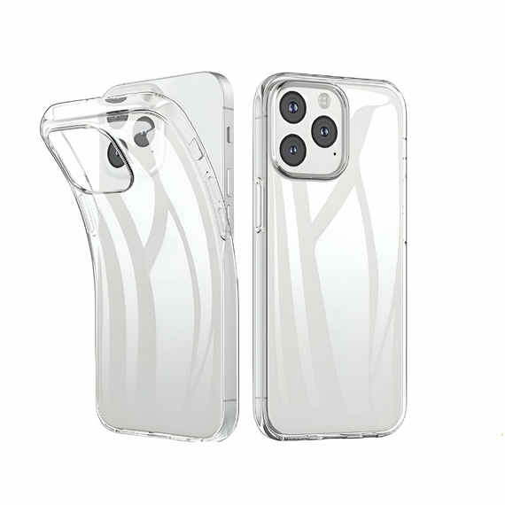 Helmet Case TPU Soft iPhone 13 Pro Max, Clear