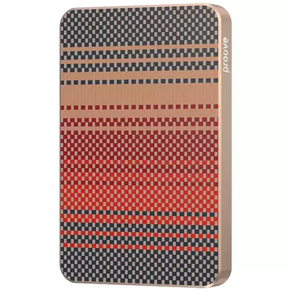 Acumulator extern Proove Carbon Slim 20W, 5000mAh, Bronz