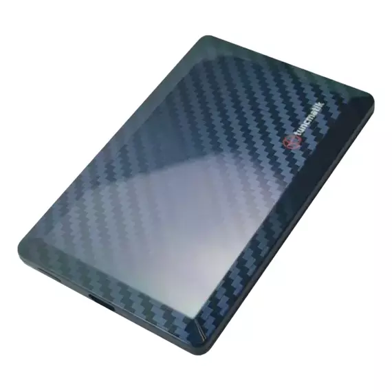 Acumulator extern Tuncmatik EnergyCard 1400 Lightning, 1400mAh, Negru