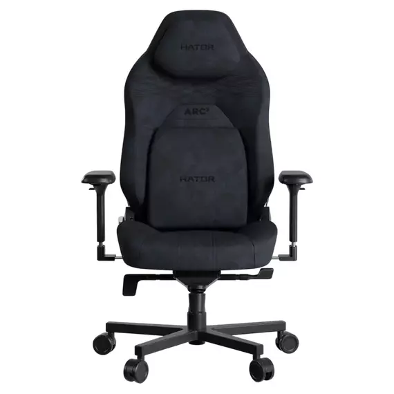Scaun Gaming HATOR Arc 3 L, Velur, Negru