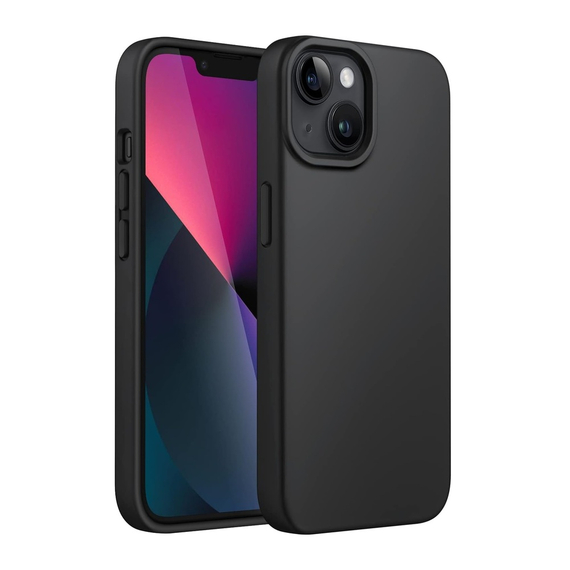 Helmet Case Liquid Silicone iPhone 13, Black, 2 image