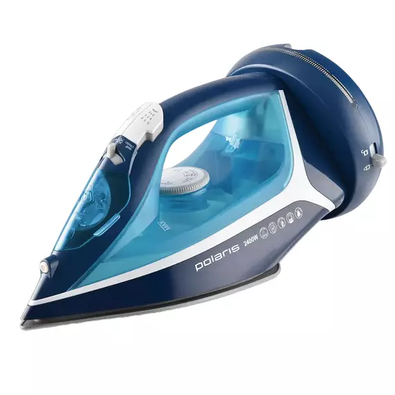 Fier de călcat Polaris PIR 2444K, 2400W, Albastru/Alb