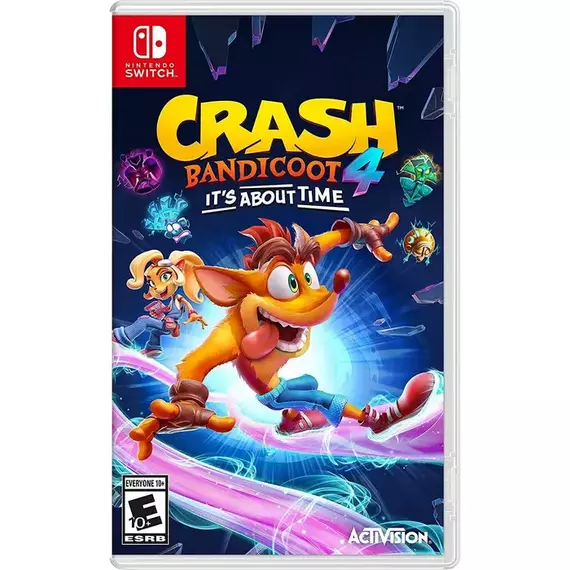 ActiVision Crash Bandicoot 4: It’s About Time, Acțiune și aventură, Nintendo Switch, Cartridge