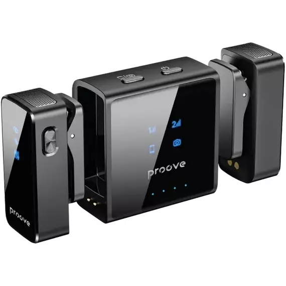 Microphone Wireless Microphone System Proove ToneLine (Lightning / Type-C / AUX), Black