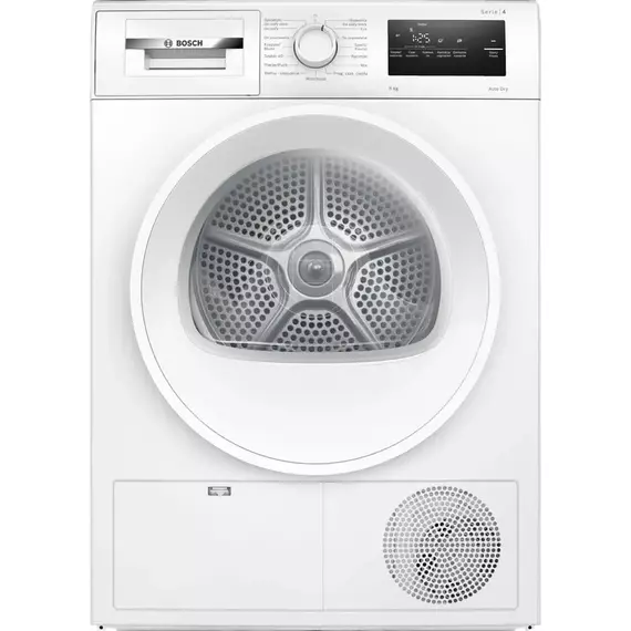 Uscător de rufe Bosch WTH86200PL, 8kg, Alb
