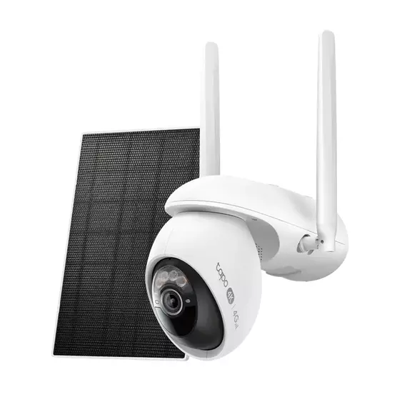 TP-Link Outdoor TAPO C665G KIT, 4K 8Mpix, IP65, Pan/Tilt, 4G/LTE, Battery Powered Security Camera +