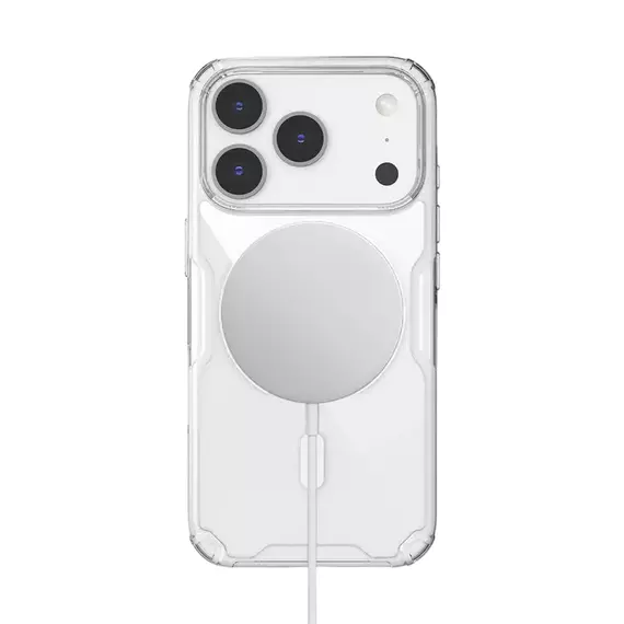 Husă Nillkin Nature Pro Magnetic pentru Apple iPhone 17 Pro, Transparent