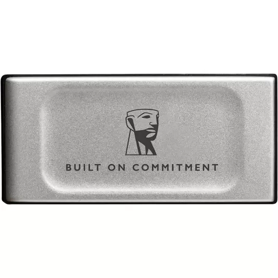 SSD portabil extern Kingston XS2000 BoC, 1 TB, Argintiu (SXS2000/1000GA)