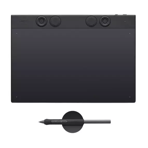Tabletă Grafică Wacom Intuos Pro Medium, Negru
