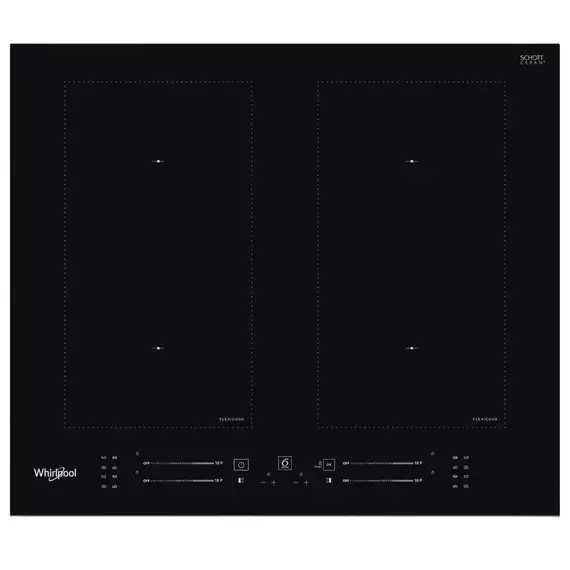 Plită cu inducție Whirlpool WL S3160 BF, Negru