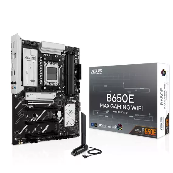 Placă de bază ASUS B650E MAX GAMING WIFI, AM5, AMD B650, ATX