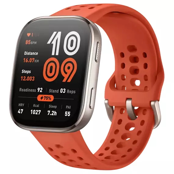 Ceas inteligent Xiaomi Amazfit Bip 6, Roșu